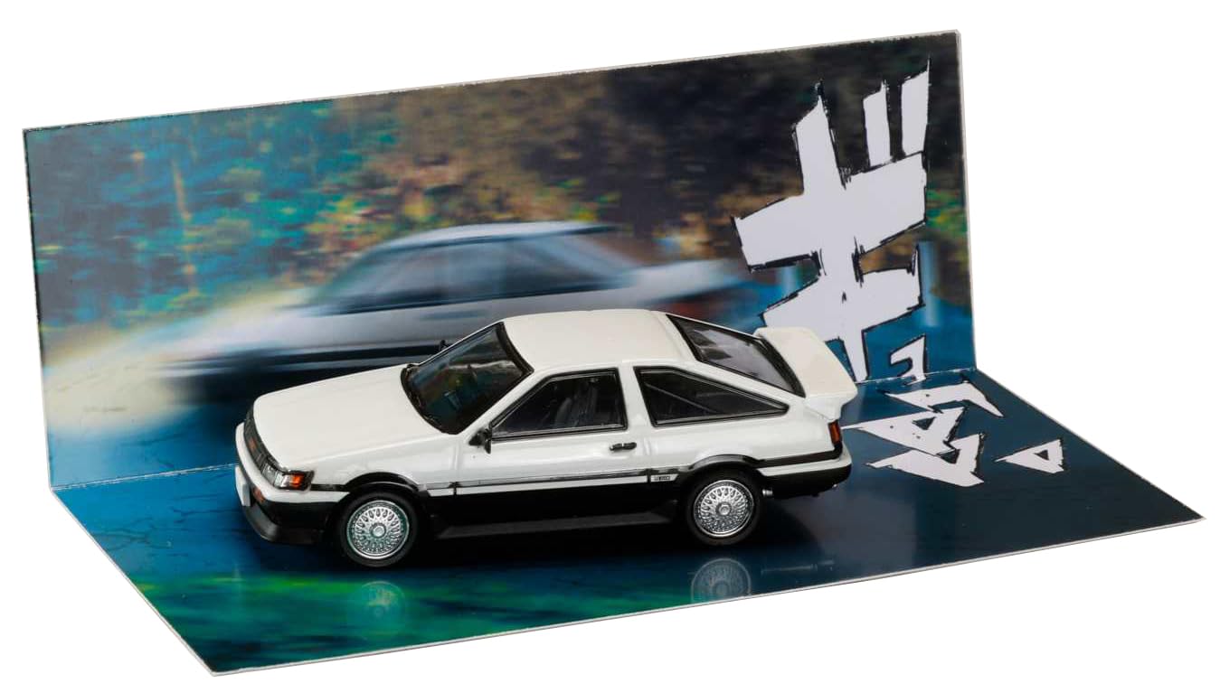Amazon | 1/64 Toyota COROLLA LEVIN (AE86)/頭文字D 秋山渉 VS 藤原